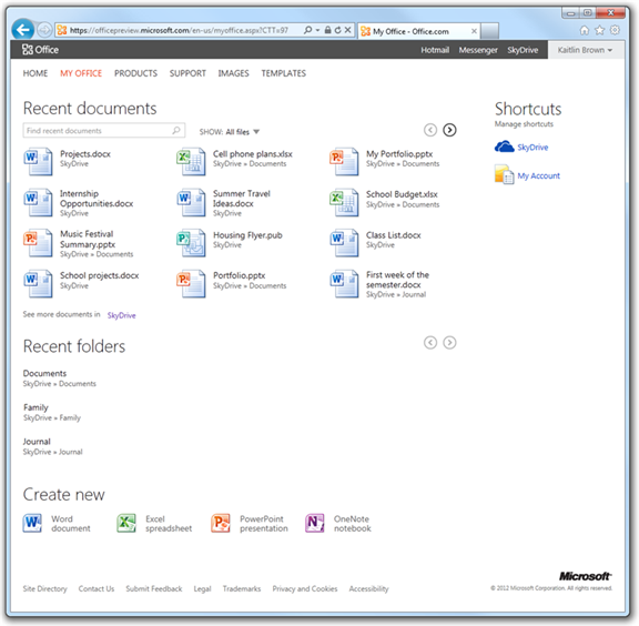 Manage your account